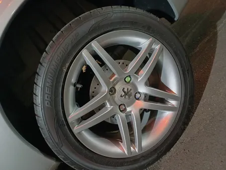 صفحه پشت رینگ خودرو مدل 53X1 سایز 1.1 اینچ بسته دو عددی