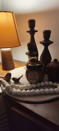 شمع دست ساز مدل LOVE MOOD کد 02