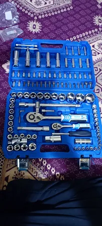 آچار بکس صنعتی باس مدل BS-108PCS مجموعه 108 عددی