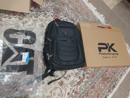 کوله پشتی لپ تاپ آنتلر مدل Black Rock مناسب برای لپ تاپ تا 17 اینچی