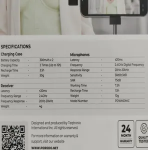 تجریه خرید میکروفن یقه ای پرودو مدل PD-WMDMIC-BK