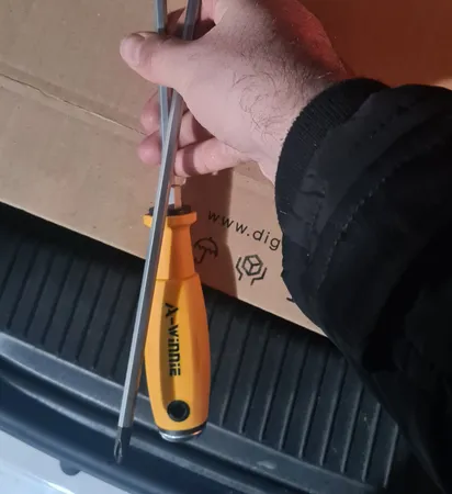 پیچ گوشتی ضربه خور دینگشی مدل ATRO - 33785 بسته 2 عددی