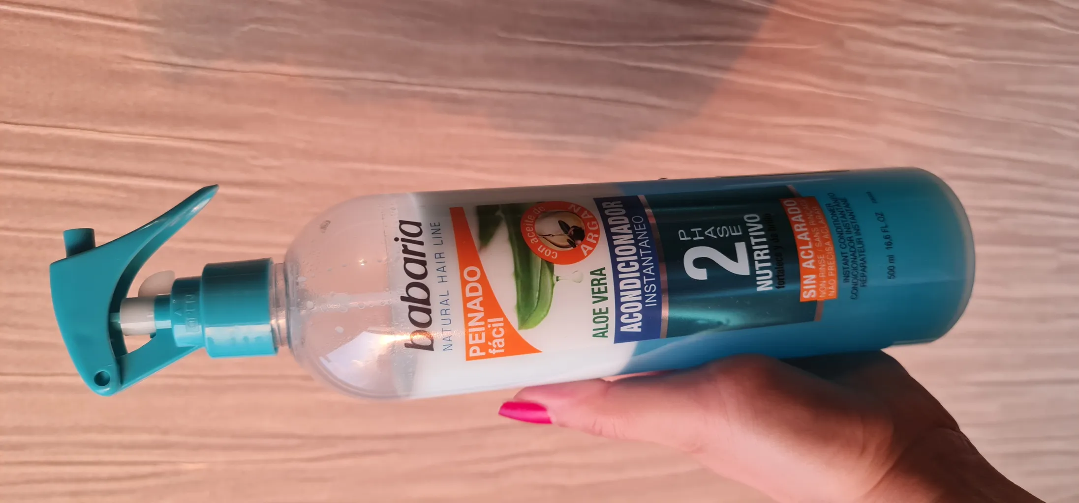 اسپری مو باباریا مدل Aloe Vera کد 2 حجم 500 میلی لیتر