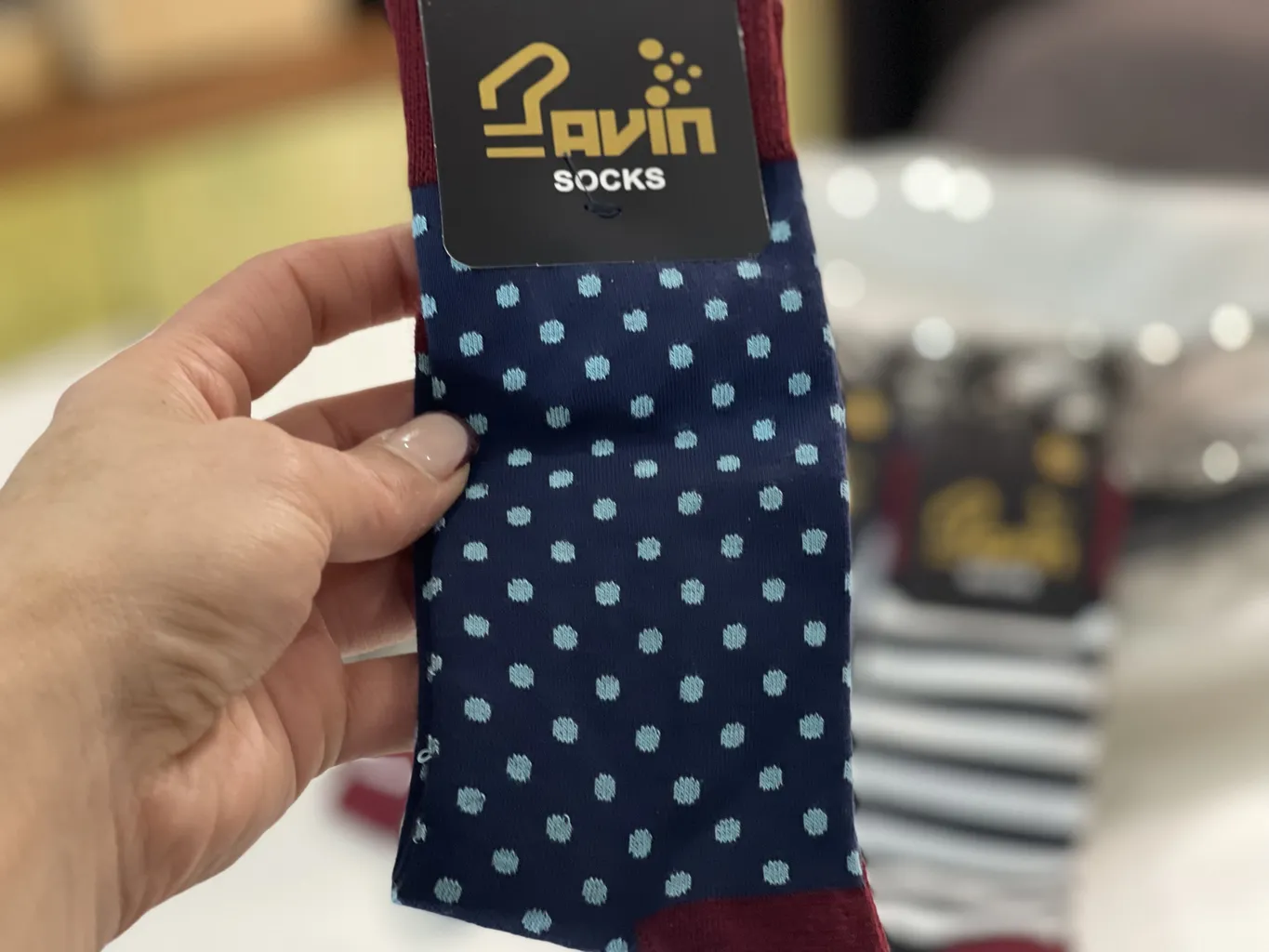 جوراب زنانه مدل پاوین پنج بسته 5 عددی