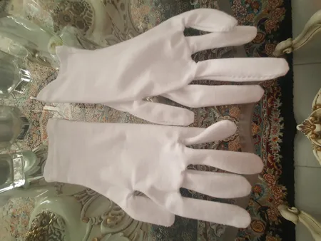 دستکش زنانه پرنیا سیلین مدل نخی