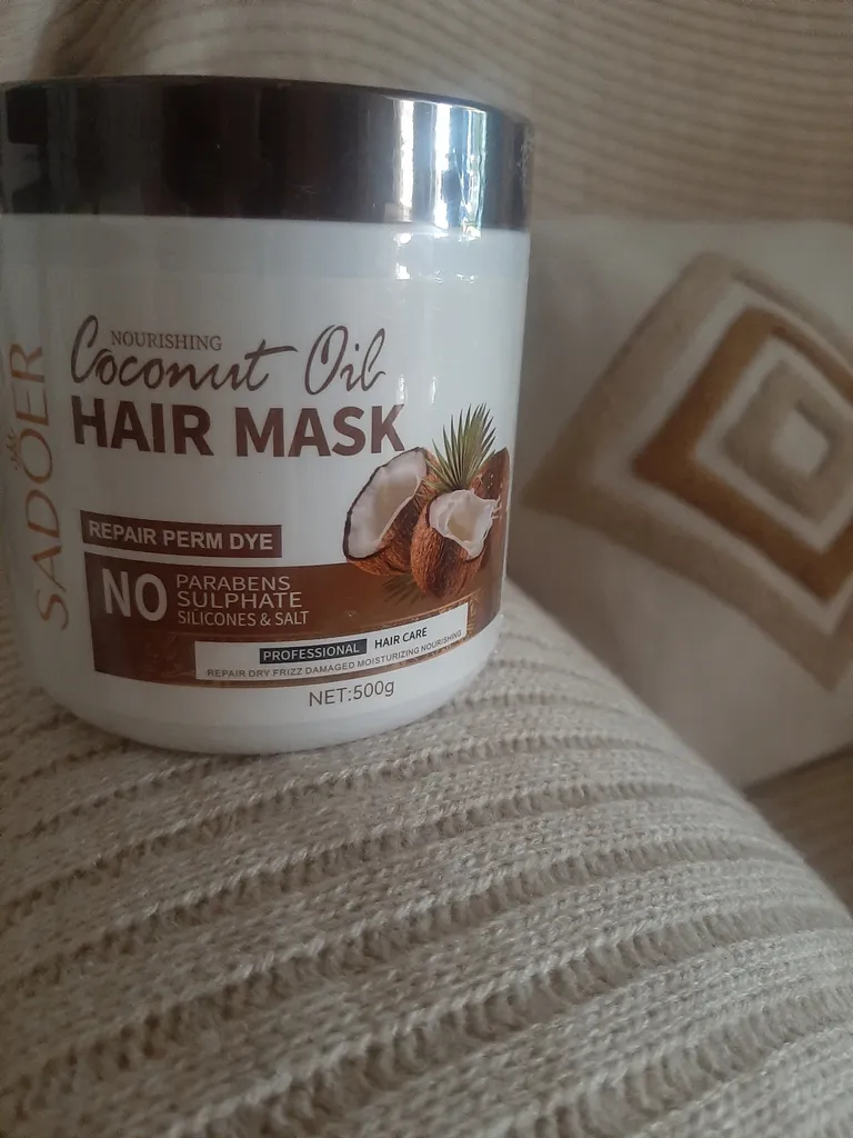 ماسک مو سادور مدل روغن نارگیل حجم ۵۰۰ میلی لیتر