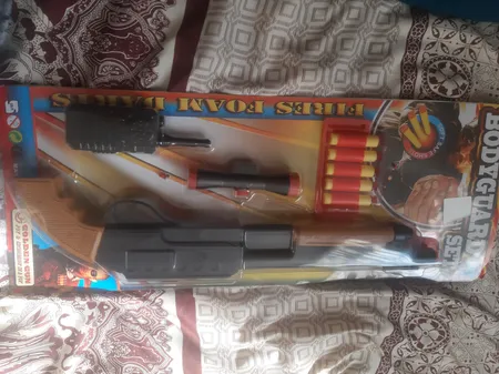 تفنگ بازی گلدن گان مدل naabsell-p30 مجموعه 4 عددی