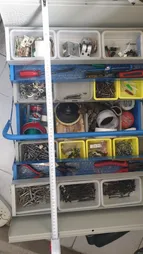 جعبه ابزار صنایع فلزی لوکس درویشیان کد 504