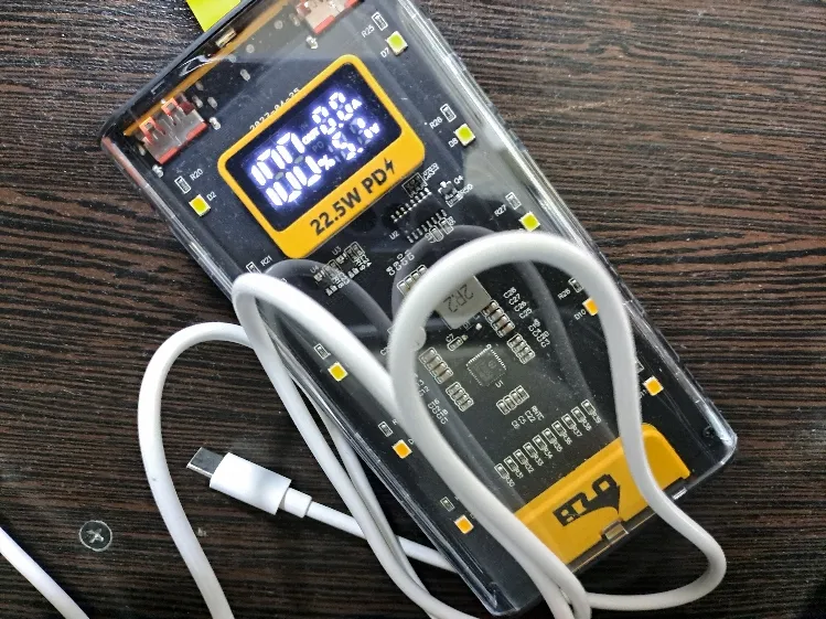 پاوربانک ای زد پی مدل AP-25 ظرفیت 20000 میلی آمپر ساعت