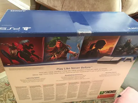 کنسول بازی سونی مدل PlayStation 5 Slim ریجن اروپا سری 2016A نسخه دیسک‌خور ظرفیت یک ترابایت