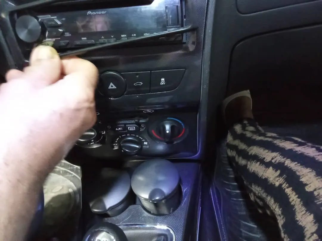 قاب پخش کننده خودرو مناسب پایونیر و جی وی سی