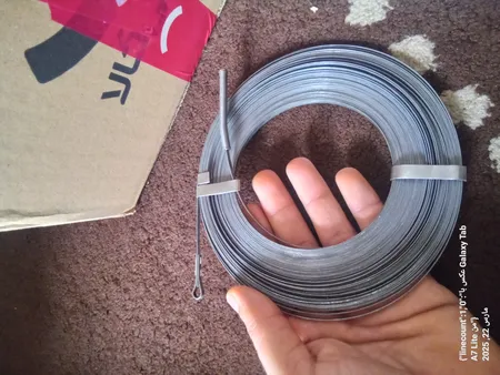 فنر سیم کشی برق کد 1020 به طول 20 متر