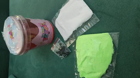 ژل بازی اسلایم تپلی مدل هندوانه کد S200