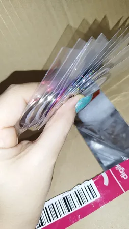 نوار طراحی ناخن مدل NST-1 مجموعه 12 عددی