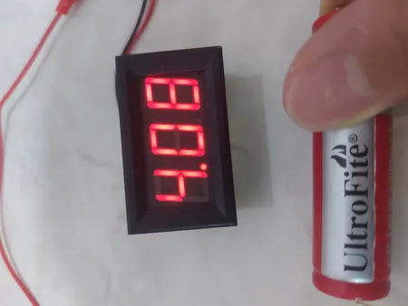 باتری لیتیوم یون قابل شارژ اولترا فایت مدل 18650 ظرفیت 6800 میلی آمپر ساعت