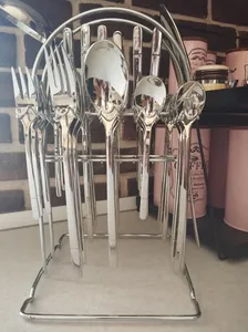 تجریه خرید سرویس قاشق و چنگال 39 پارچه نیو برلین مدل رومیزی کد 02