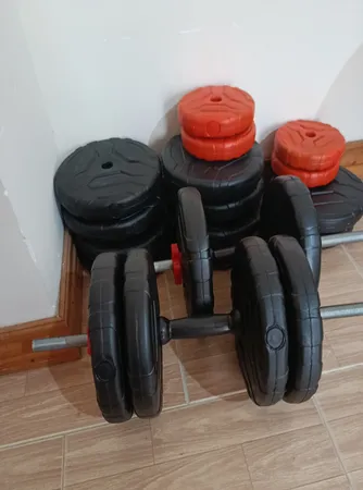 دمبل رادیس فیت مدل  DVP-20-2.5 وزن 20 کیلوگرم بسته دو عددی