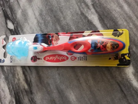 مسواک کودک بیبی لند مدل 379 با برس خیلی نرم