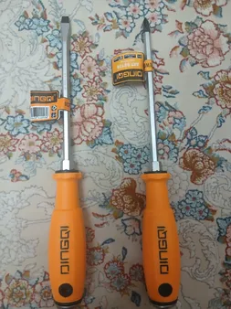 پیچ گوشتی دو سو و چهارسو ضربه خور دینگشی مدل DT-6150 بسته 2 عددی