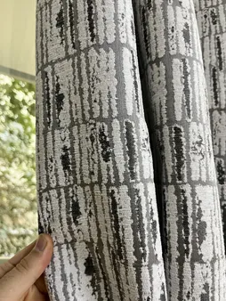 پرده مدل پانچ مدرن سایز 140x280 سانتي متر