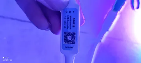 ریسه ال ای دی مدل موزیکال ws2811-6022-app621 طول 5 متر