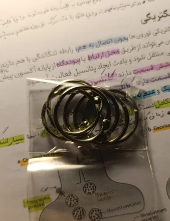 حلقه کلاسور مدل باز شو کد D30 بسته 6 عددی