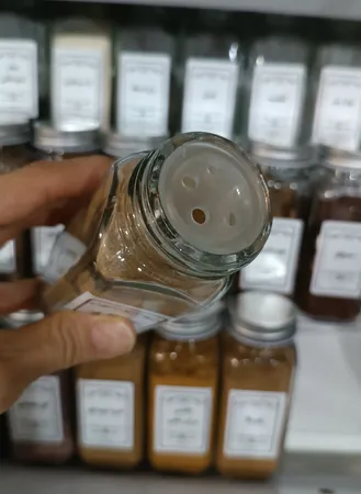 درب ادویه پاش مدل p-42 مجموعه 20 عددی