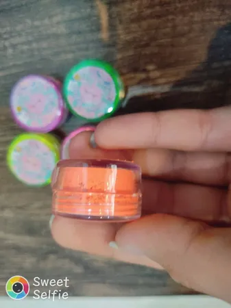 پودر رنگ اسلایم تپلی مدل Black Light بسته 6 عددی