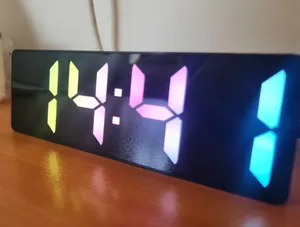 تجریه خرید ساعت رومیزی دیجیتال مدل صفحه رنگی کد GH0725D