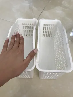 سبد نظم دهنده یخچال مدل organizer02 بسته 2 عددی