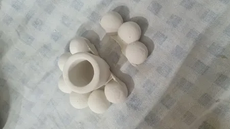 مجموعه ظروف هفت سین 10 پارچه مدل ثمینا طرح سنگ کد C01