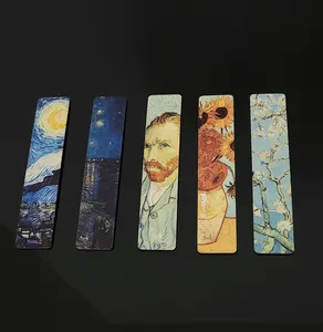 تجریه خرید نشانگر کتاب لوکسینو مدل نقاشی های ونگوگ مجموعه 5 عددی