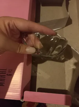 پیاله بلور کاوه مدل مارال بسته 6 عددی