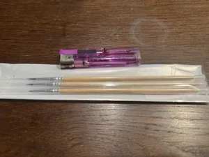 تجریه خرید قلم موی طراحی ناخن پرگاس مدل PRO-40 مجموعه 3 عددی