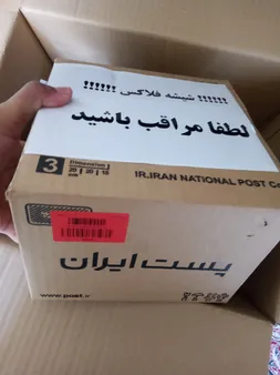 شیشه فلاسک مدل 5662 گنجایش 1 لیتر