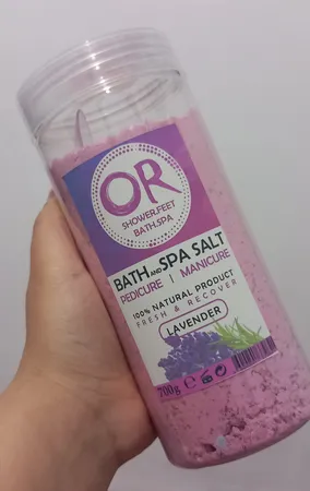 نمک حمام اور مدل Lavender وزن 800 گرم