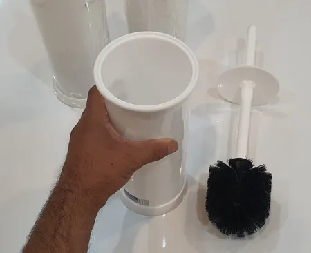 فرچه توالت شوی لیمون مدل گرد