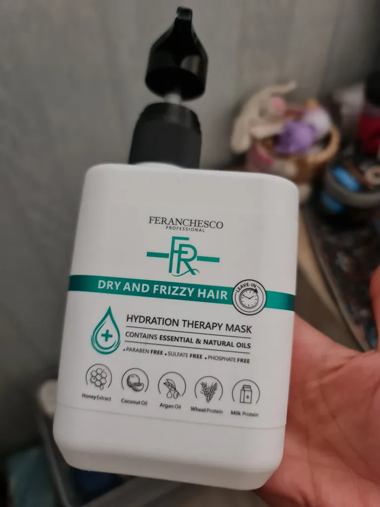 ماسک مو فرانچسکو مدل نارگیل عسل و آبرسان حجم 500 میلی لیتر