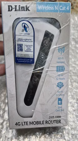 مودم 4G/LTE قابل حمل دی-لینک مدل DWR-930M
