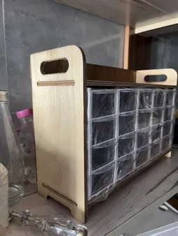 استند جا ادویه مدل چوبی کد k20