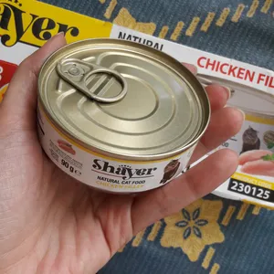 تجریه خرید کنسرو غذای گربه شایر مدل فیله مرغ وزن 90 گرم بسته 3 عددی