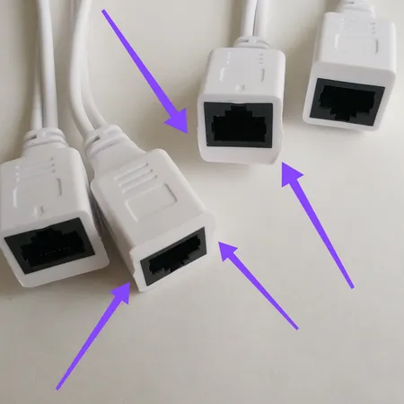 آداپتور POE مدل RJ45 بسته 4 عددی