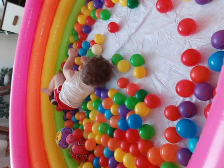 توپ استخر مدل زیبا بسته 150عددی