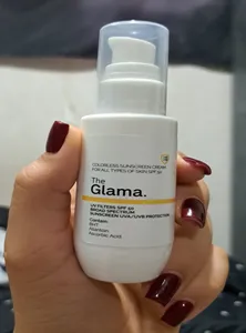 تجریه خرید کرم ضد آفتاب بی‌رنگ دست و صورت گلاما SPF 50 مدل Broad Spectrum ‌محافظ UVA ، UVB مناسب برای انواع پوست حجم 50 میلی‌ لیتر