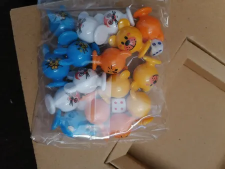 بازی منچ و مارپله کلاسیک تخته چوبی مدل Animals