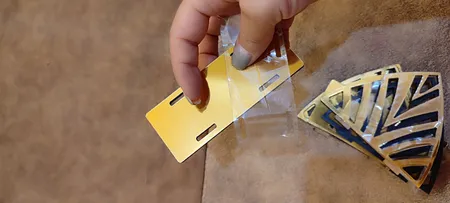 جای دستمال کاغذی مدل فروردین مجموعه دو عددی