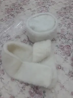 ست کلاه و شال گردن مدل روسی