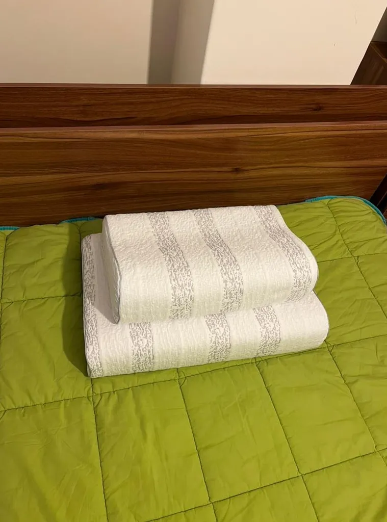 بالش هوشمند مدل مموری فوم موجی سایز متوسط