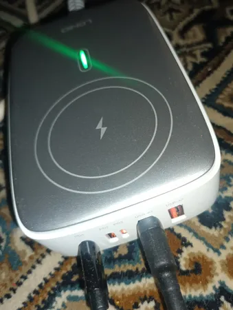 شارژر رومیزی الدینیو مدل GAN-6IN1-Q4010-140W