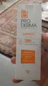 تجریه خرید کرم ضدآفتاب پرودرما مدل SUNVEST 50، حجم 40 میلی‌لیتر